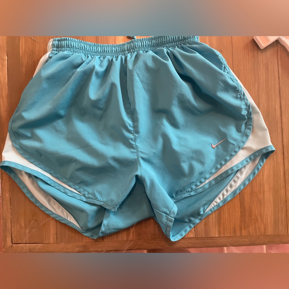 Baby Blue, Light Blue Nike Running Shorts. Size small.